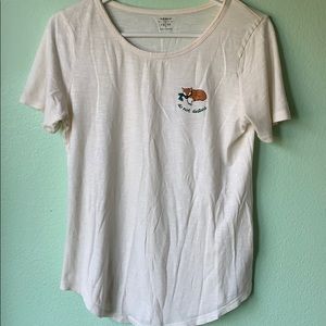 “do not disturb” fox shirt